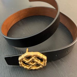 J McLaughlin reversible leather belt